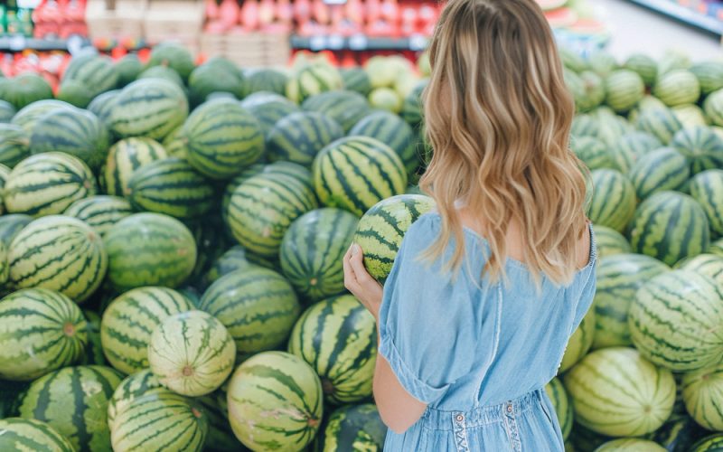 Memilih semangka