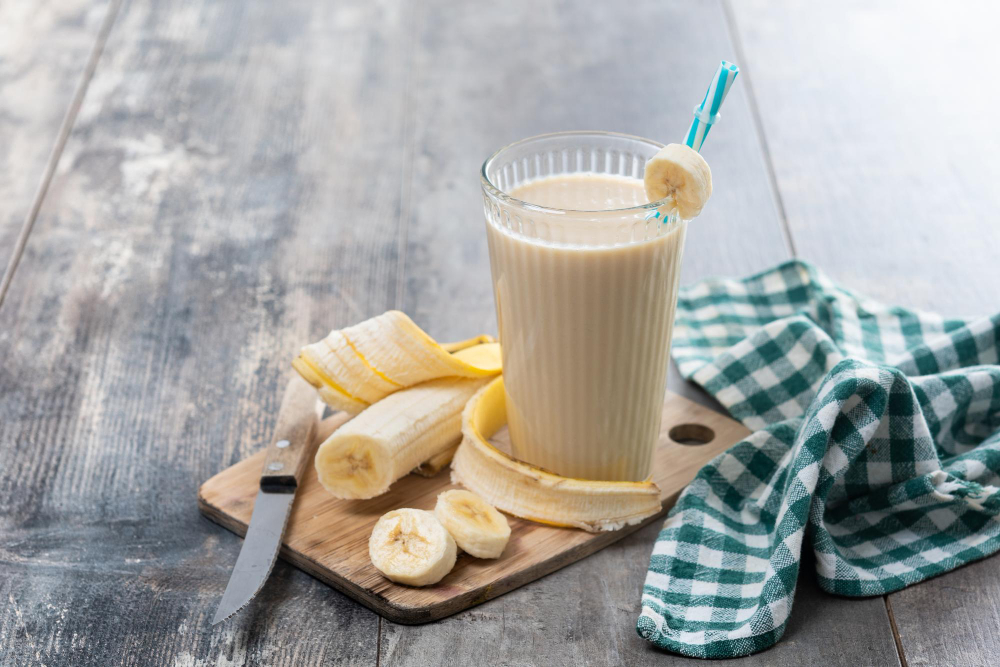 Resep banana smoothie