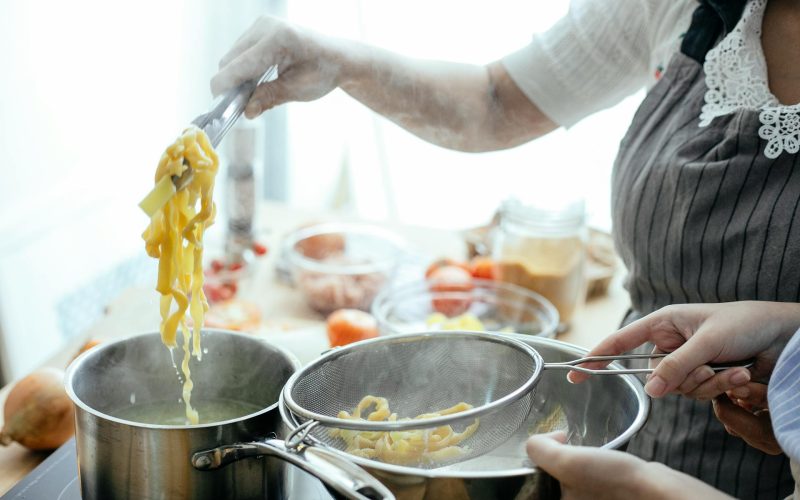 Memasak pasta